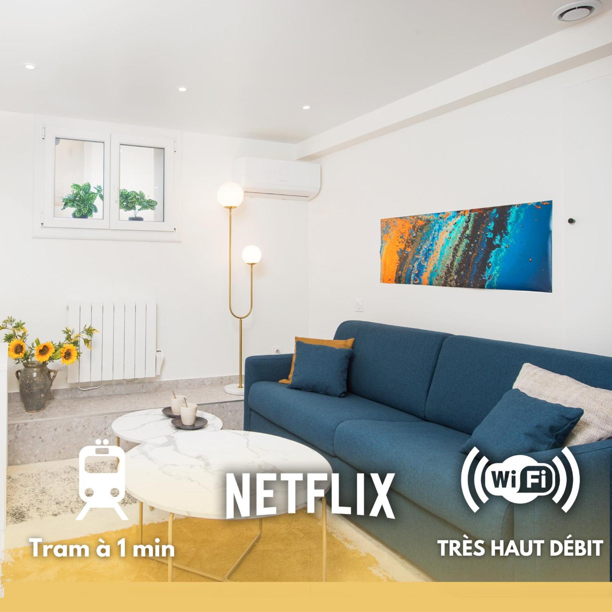 Le Valrose Cocon Urbain Au Coeur De Souplex Appartement *