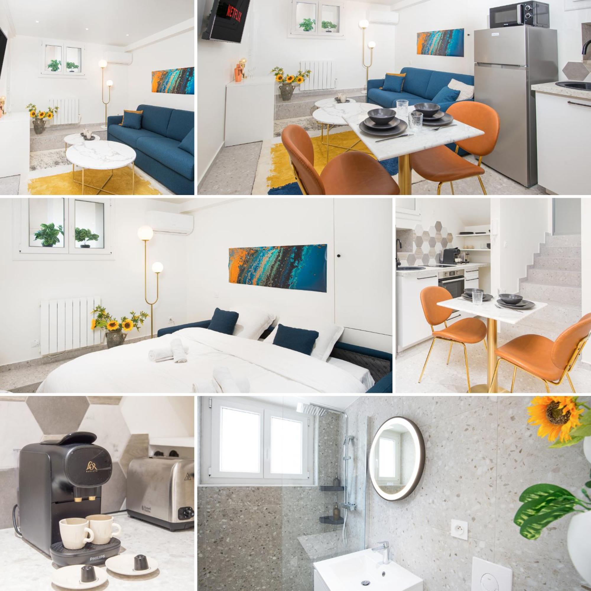 Le Valrose Cocon Urbain Au Coeur De Souplex Appartement